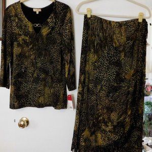 Choices blouse and skirt set Large